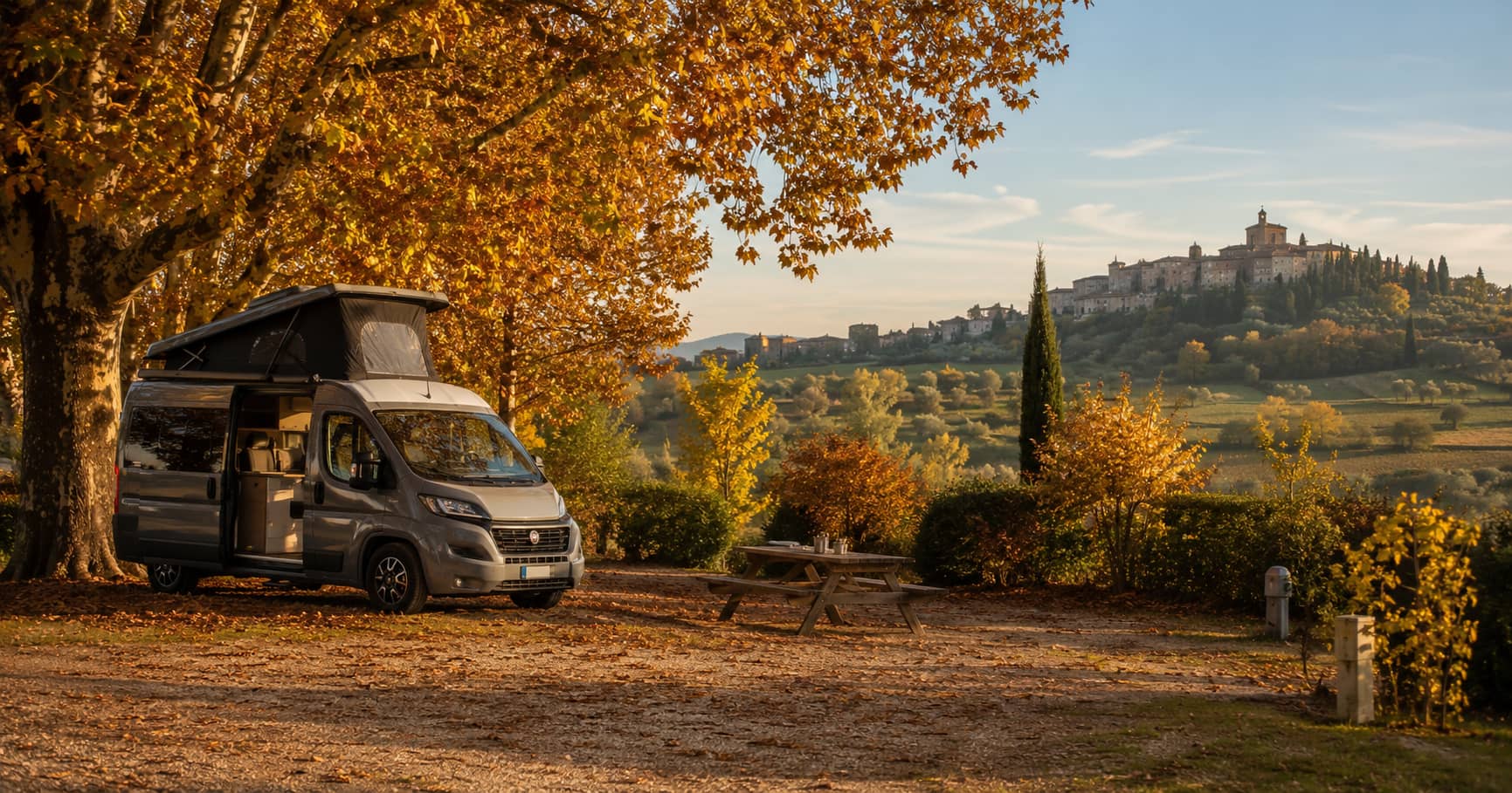 Autumn Camping in Provence: Weather, Campsites and Quieter Day Trips