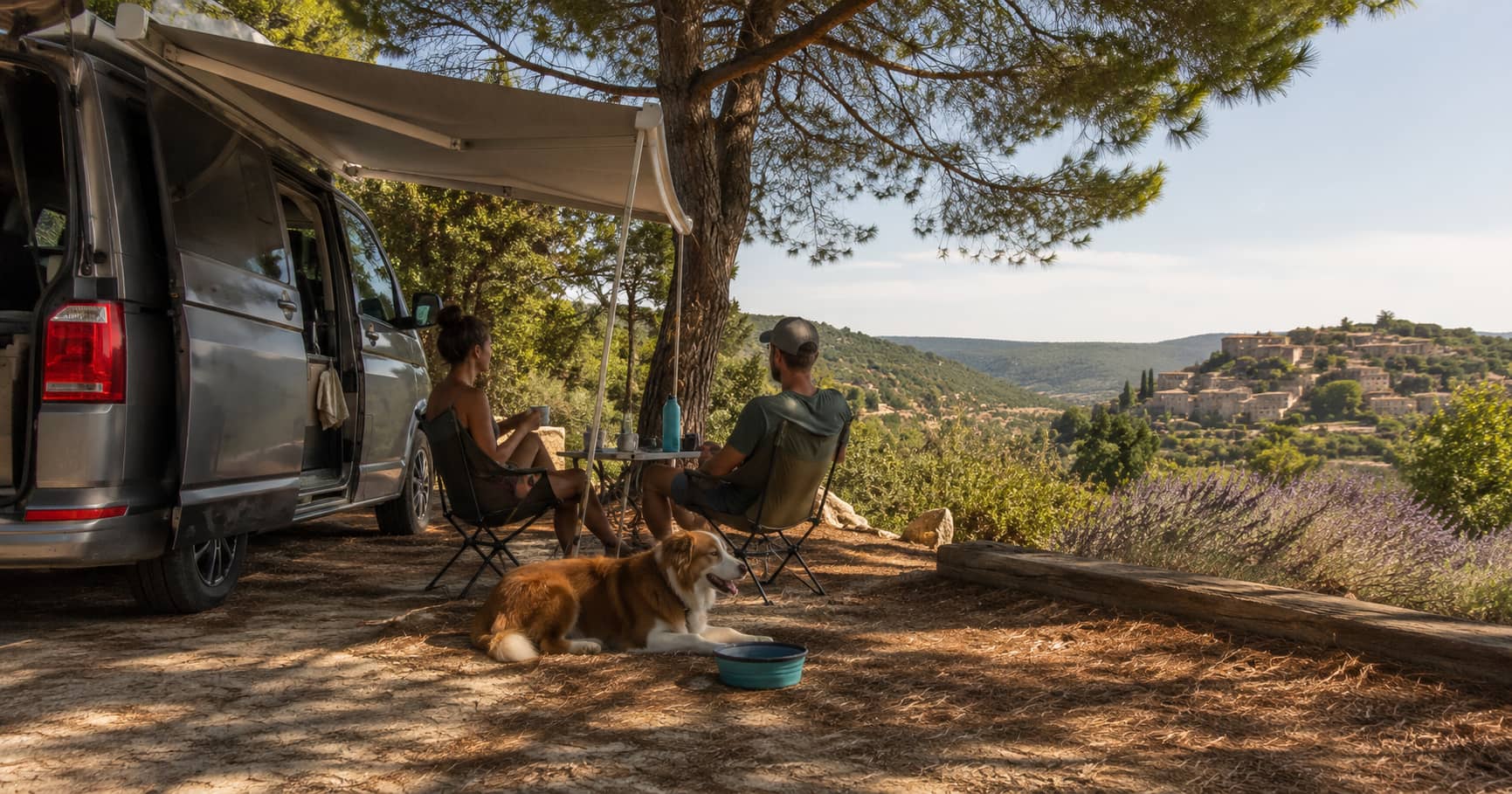 Camping in Provence with a Dog: Heat, Campsites and Day Trips