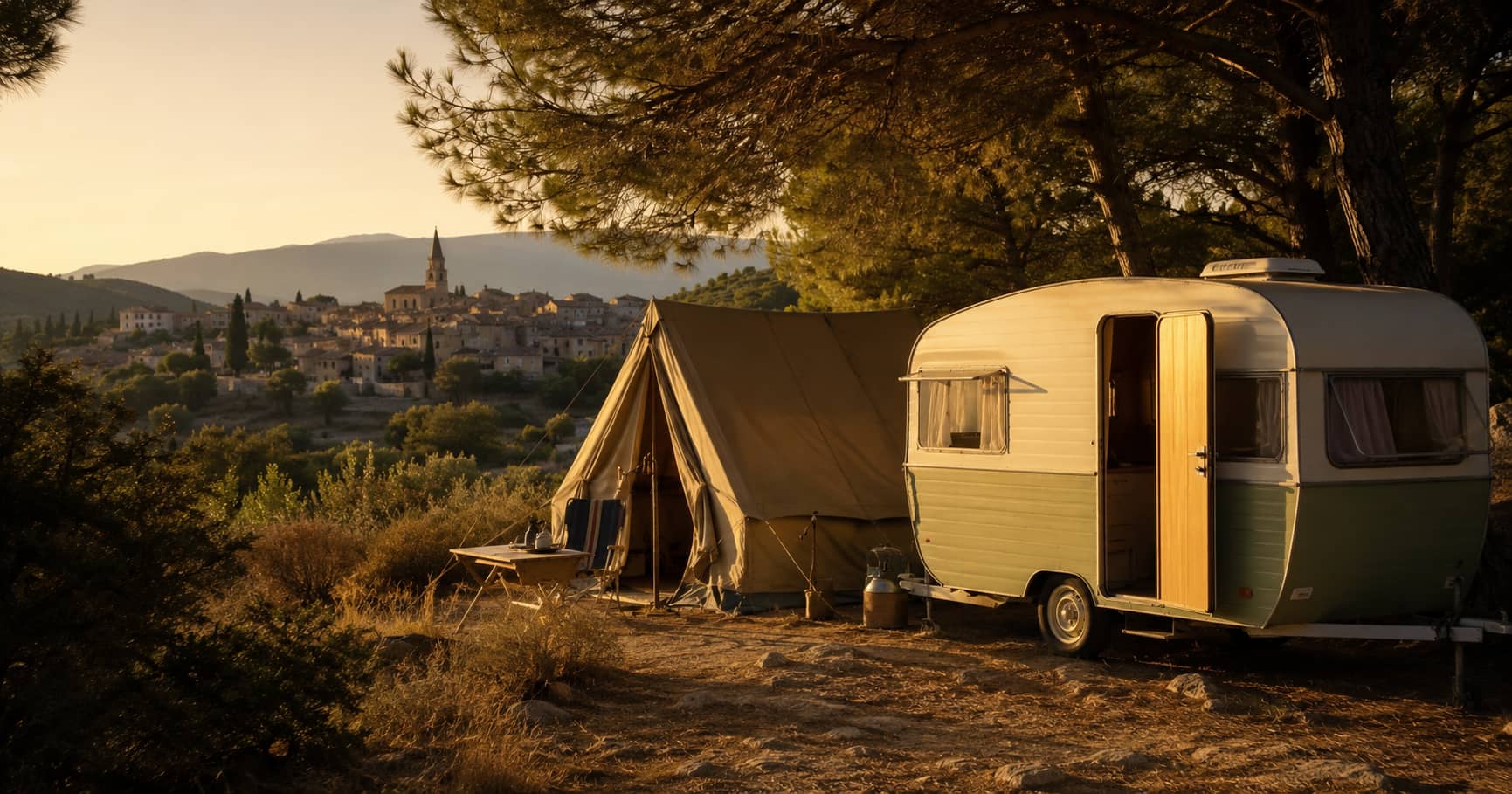 A Brief History of Camping Tourism in Provence